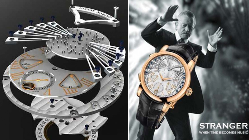 Illustration for article titled The Tiny Music Box On This Watch Plays Sinatra At the Top Of Every Hour